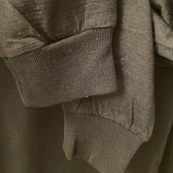 Gianni Versace Size 56 (XXL) Black Wool Shirt - Picture 4 of 6